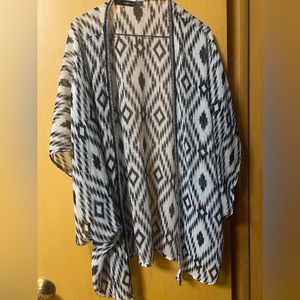 Maurice’s sheer cover up with bead detail